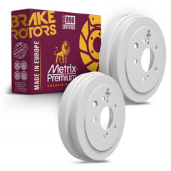Metrix Premium Chassis Parts 2 PC Rear Disc Brake Rotor Kit 91841MT OEM fit auto parts