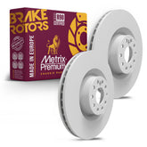 Metrix Premium Chassis Parts Front Disc Brake Rotor Kit 92119MT OEM fit auto parts