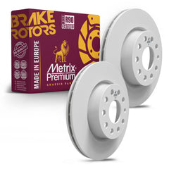 Metrix Premium Front Disc Brake Rotor Kit 92204MT OEM fit auto parts
