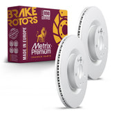 Metrix Premium Front Disc Brake Rotor Kit 92248MT OEM fit auto parts
