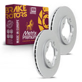 Metrix Premium Front Disc Brake Rotor Kit 92263MT OEM fit auto parts