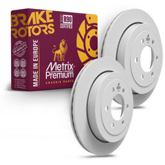 Metrix Premium Rear Disc Brake Rotor Kit 92266MT OEM fit auto parts
