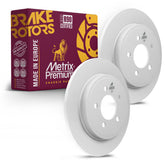 Metrix Premium Rear Disc Brake Rotor Kit 92316MT OEM fit auto parts