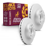 Metrix Premium Front Disc Brake Rotor Kit 92319MT OEM fit auto parts