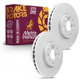 Metrix Premium Front Disc Brake Rotor Kit 92321MT OEM fit auto parts