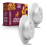 Metrix Premium Rear Disc Brake Rotor Kit 92324MT OEM fit auto parts