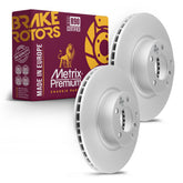 Metrix Premium Front Disc Brake Rotor Kit 92330MT OEM fit auto parts