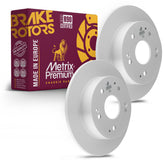 Metrix Premium Rear Disc Brake Rotor Kit 92331MT OEM fit auto parts