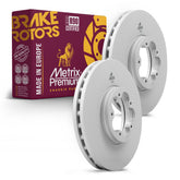 Metrix Premium Front Disc Brake Rotor Kit 92333MT OEM fit auto parts