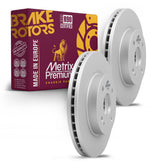 Metrix Premium Front Disc Brake Rotor Kit 92338MT OEM fit auto parts