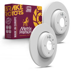 Metrix Premium Rear Disc Brake Rotor Kit 92339MT OEM fit auto parts