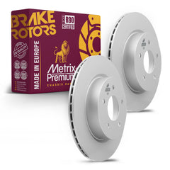 Metrix Premium Rear Disc Brake Rotor Kit 92344MT OEM fit auto parts