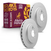 Metrix Premium Rear Disc Brake Rotor Kit 92358MT OEM fit auto parts