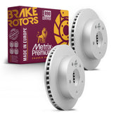 Metrix Premium Front Disc Brake Rotor Kit 92365MT OEM fit auto parts