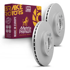 Metrix Premium Front Disc Brake Rotor Kit 92371MT OEM fit auto parts