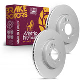 Metrix Premium Front Disc Brake Rotor Kit 92388MT OEM fit auto parts