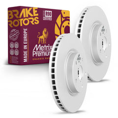 Metrix Premium Front Disc Brake Rotor Kit 92402MT OEM fit auto parts