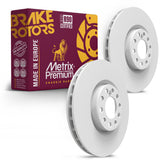 Metrix Premium Front Disc Brake Rotor Kit 92417MT OEM fit auto parts