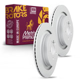 Metrix Premium Rear Disc Brake Rotor Kit 92432MT OEM fit auto parts