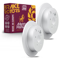 Metrix Premium Rear Disc Brake Rotor Kit 92437MT OEM fit auto parts