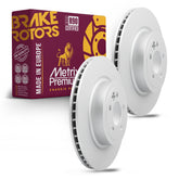 Metrix Premium Rear Disc Brake Rotor Kit 92441MT OEM fit auto parts