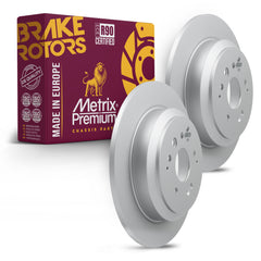 Metrix Premium Rear Disc Brake Rotor Kit 92456MT OEM fit auto parts