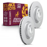Metrix Premium Front Disc Brake Rotor Kit 92461MT OEM fit auto parts