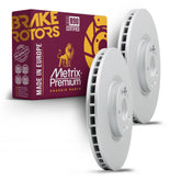 Metrix Premium Front Disc Brake Rotor Kit 92465MT OEM fit auto parts