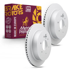 Metrix Premium Rear Disc Brake Rotor Kit 92471MT OEM fit auto parts