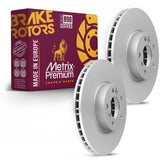 Metrix Premium Front Disc Brake Rotor Kit 92505MT OEM fit auto parts