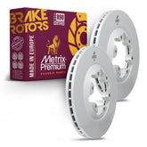 Metrix Premium Front Disc Brake Rotor Kit 92509MT OEM fit auto parts