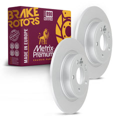 Metrix Premium Rear Disc Brake Rotor Kit 92510MT OEM fit auto parts