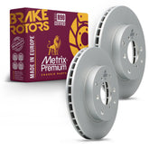 Metrix Premium Front Disc Brake Rotor Kit 92516MT OEM fit auto parts
