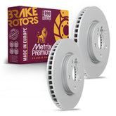 Metrix Premium Front Disc Brake Rotor Kit 92522MT OEM fit auto parts