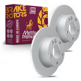 Metrix Premium Rear Disc Brake Rotor Kit 92531MT OEM fit auto parts