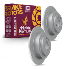 Metrix Premium Rear Disc Brake Rotor Kit 92541MT OEM fit auto parts