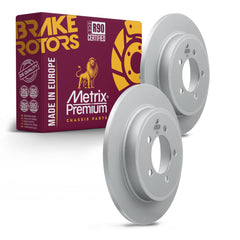 Metrix Premium Rear Disc Brake Rotor Kit 92548MT OEM fit auto parts