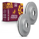 Metrix Premium Front Disc Brake Rotor Kit 92552MT OEM fit auto parts