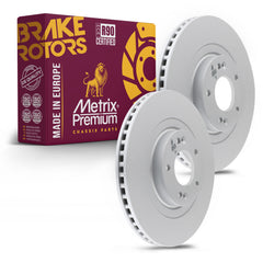 Metrix Premium Front Disc Brake Rotor Kit 92553MT OEM fit auto parts