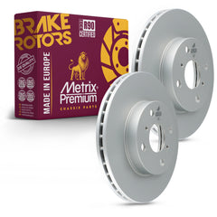 Metrix Premium Front Disc Brake Rotor Kit 92560MT OEM fit auto parts