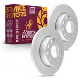Metrix Premium Rear Disc Brake Rotor Kit 92564MT OEM fit auto parts