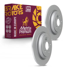 Metrix Premium Rear Disc Brake Rotor Kit 92570MT OEM fit auto parts