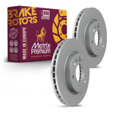 Metrix Premium Front Disc Brake Rotor Kit 92575MT OEM fit auto parts