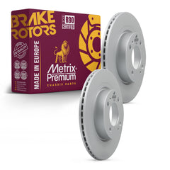 Metrix Premium Front Disc Brake Rotor Kit 92576MT OEM fit auto parts