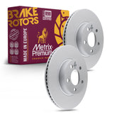 Metrix Premium Front Disc Brake Rotor Kit 92578MT OEM fit auto parts