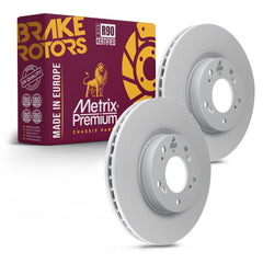 Metrix Premium Front Disc Brake Rotor Kit 92584MT OEM fit auto parts