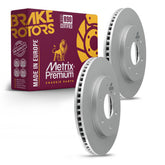 Metrix Premium Front Disc Brake Rotor Kit 92585MT OEM fit auto parts