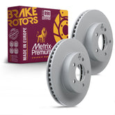 Metrix Premium Front Disc Brake Rotor Kit 92593MT OEM fit auto parts