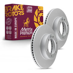 Metrix Premium Front Disc Brake Rotor Kit 92597MT OEM fit auto parts