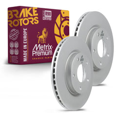 Metrix Premium Front Disc Brake Rotor Kit 92621MT OEM fit auto parts